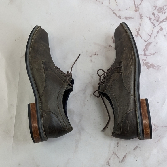 Cole Haan Shoe Men 10.5 M Oxford Brown Wingtip Dress Centre Street Rustic C11652 main image 4